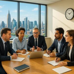 Hurried Conversation - by Pam Wedgwood